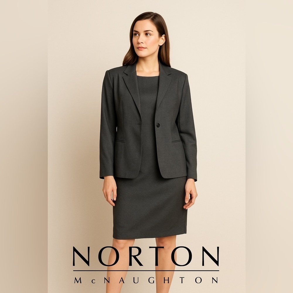 Norton McNaughton Black and White Blazer